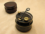 Genuine post WW1 Stanley London pocket sextant in leather case